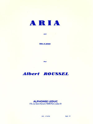 Roussel: Aria