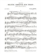 Bozza: Short Suite in Trio Form, Op. 67
