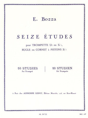 Bozza: 16 Études for Trumpet