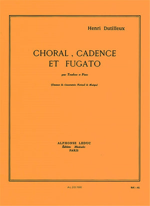 Dutilleux: Choral, Cadence et Fugueto
