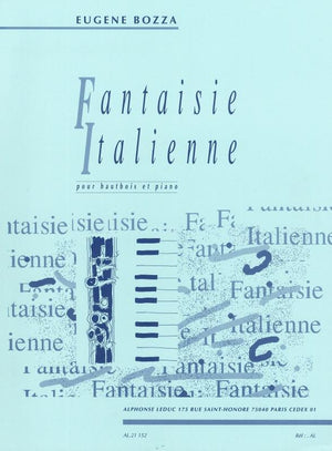 Bozza: Fantasie Italienne (arr. for oboe & piano)