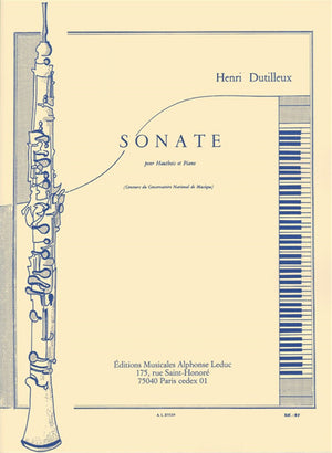 Dutilleux: Oboe Sonata