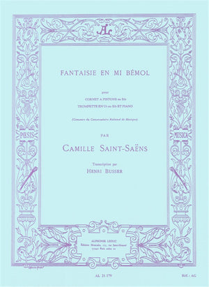 Saint-Saëns: Fantaisie in E-flat Major (arr. for trumpet & piano)