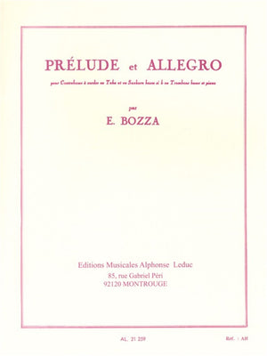 Bozza: Prelude and Allegro