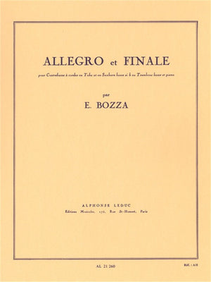 Bozza: Allegro and Finale