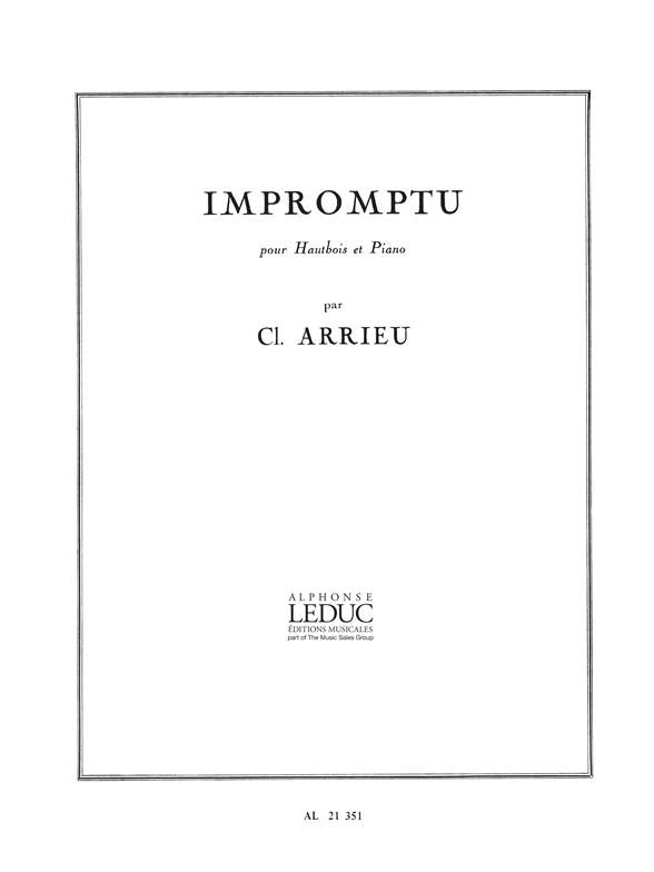 Arrieu: Impromptu for Oboe & Piano