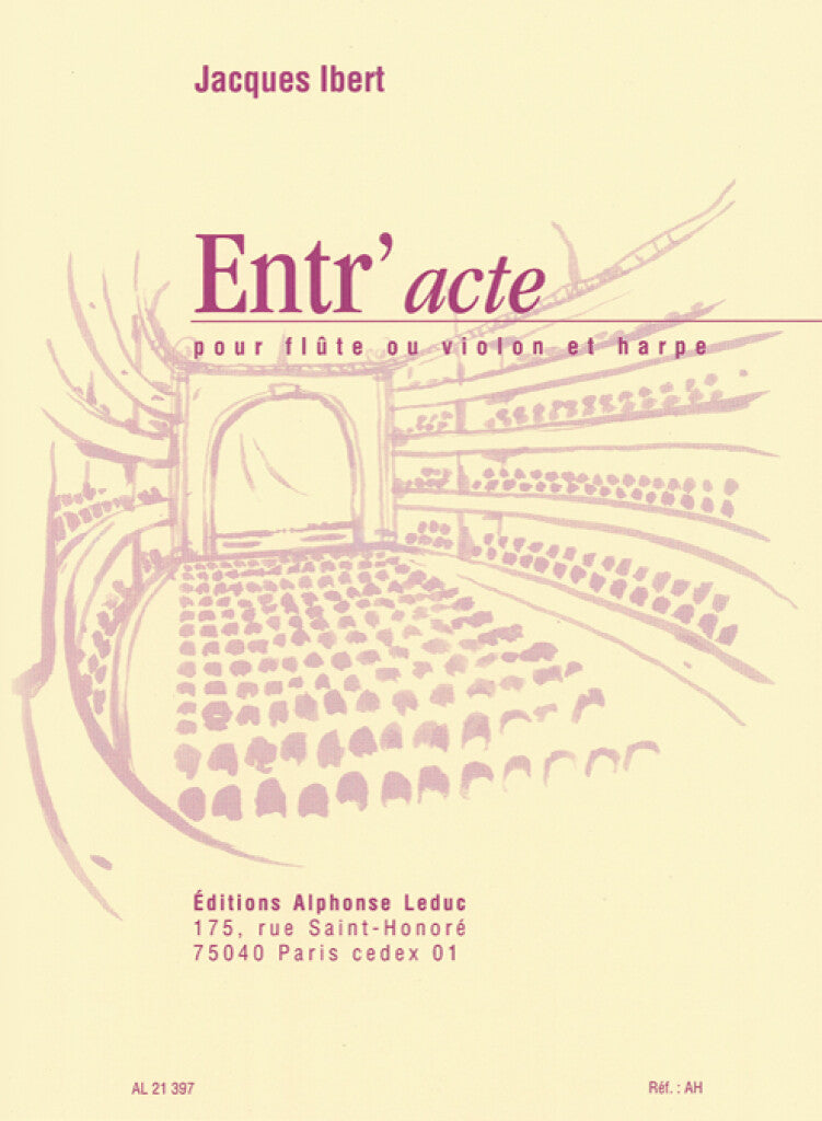 Ibert: Entr'acte (Version with Harp)