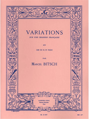 Bitsch: Variations on a French Song