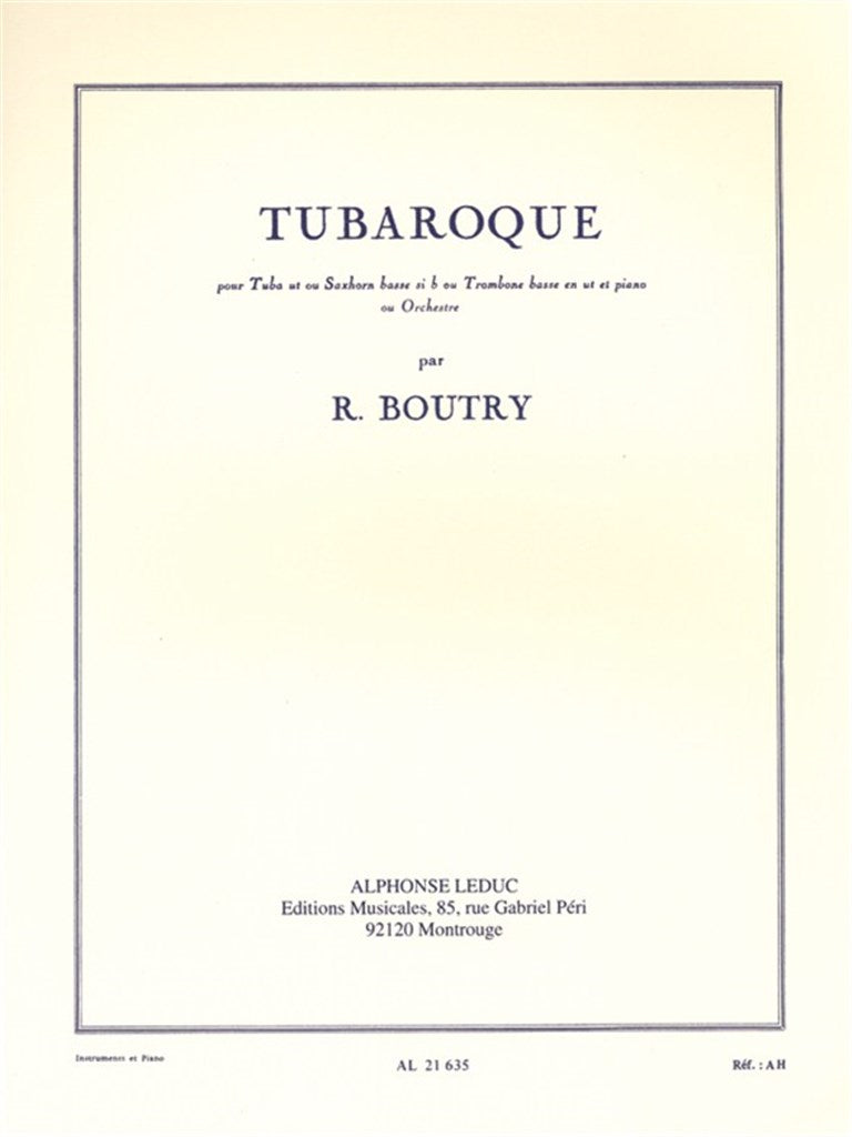 Boutry: Tubaroque