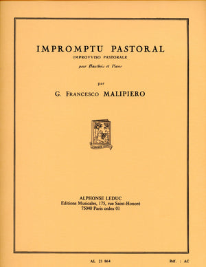 Malipiero: Impromptu pastoral