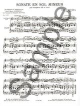 Handel: Sonata in G Minor (arr. for sax and piano)