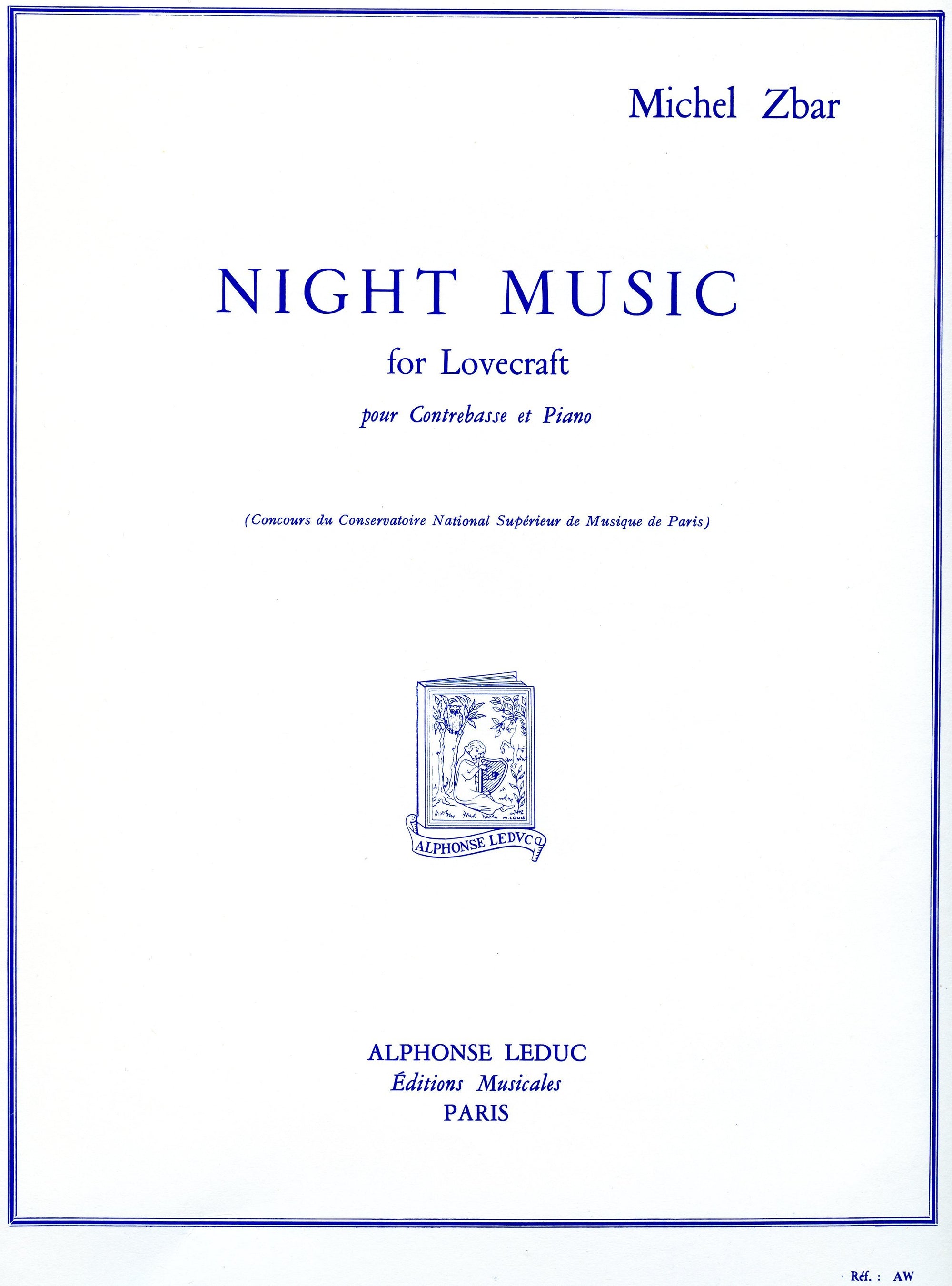 Zbar: Night Music for Lovecraft