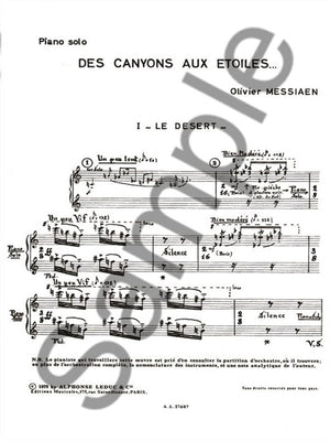 Messiaen: Des Canyons aux étoiles...