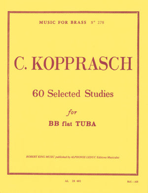 Kopprasch: 60 Selected Studies for Tuba