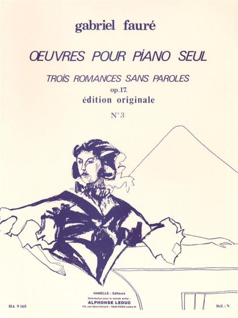 Fauré: Romance sans paroles, Op. 17, No. 3