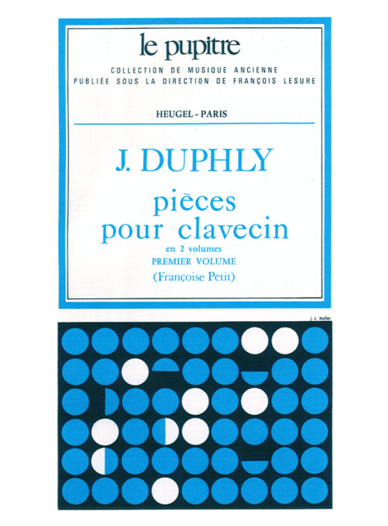 Duphly: Pièces pour clavecin - Volume 1