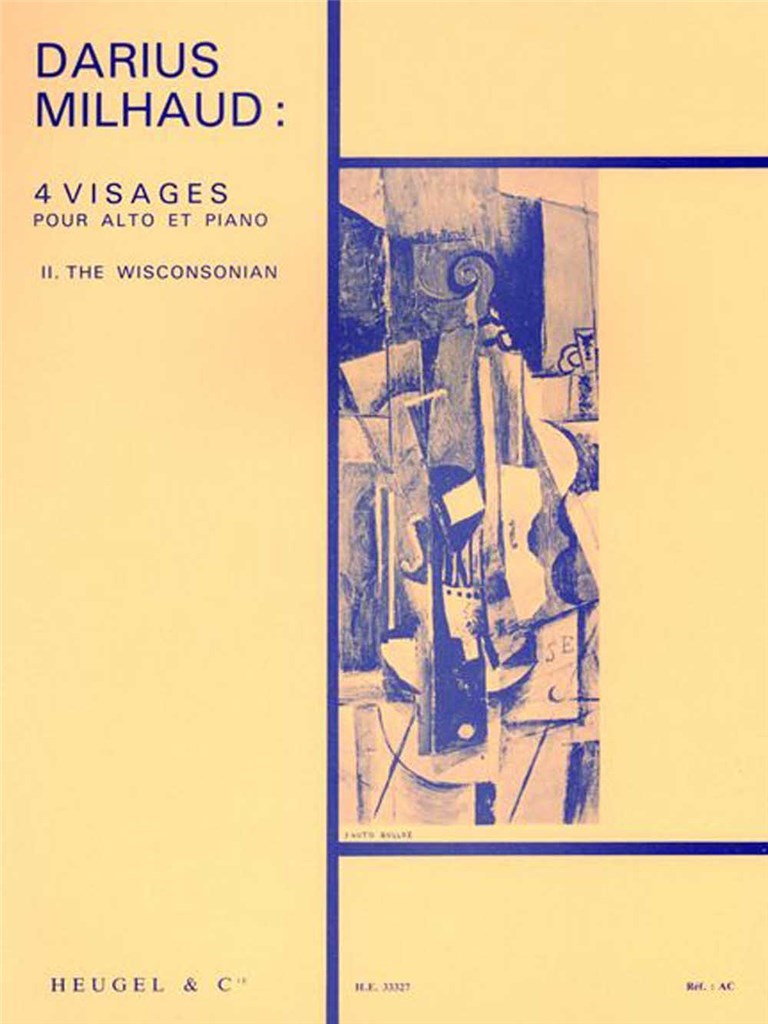 Milhaud: The Wisconsonian, Op. 238, No. 2 (from 4 Visages)