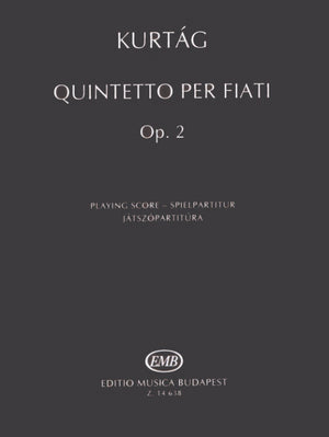 Kurtág: Wind Quintet, Op. 2