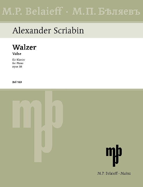 Scriabin: Waltz in A-flat Major, Op. 38