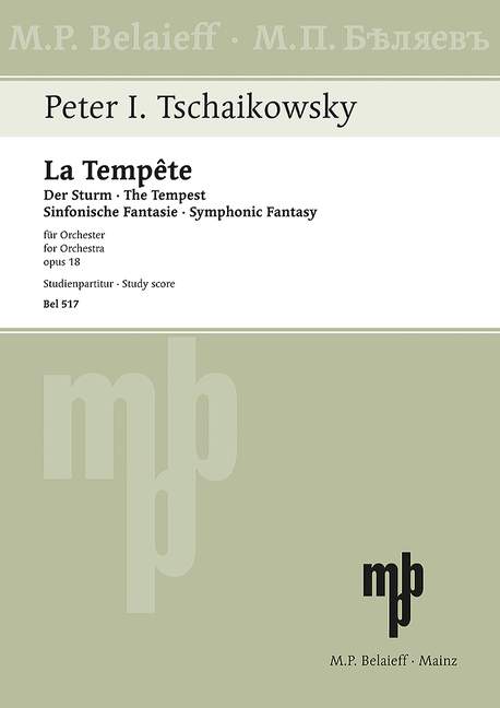 Tchaikovsky: The Tempest, Op. 18