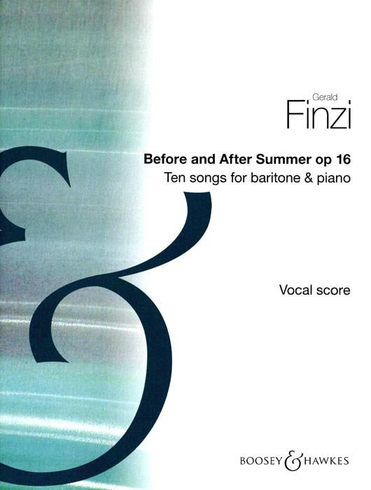 Finzi: Before and After Summer, Op. 16