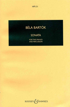 Bartók: Sonata for 2 Pianos and Percussion