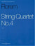 Rorem: String Quartet No. 4