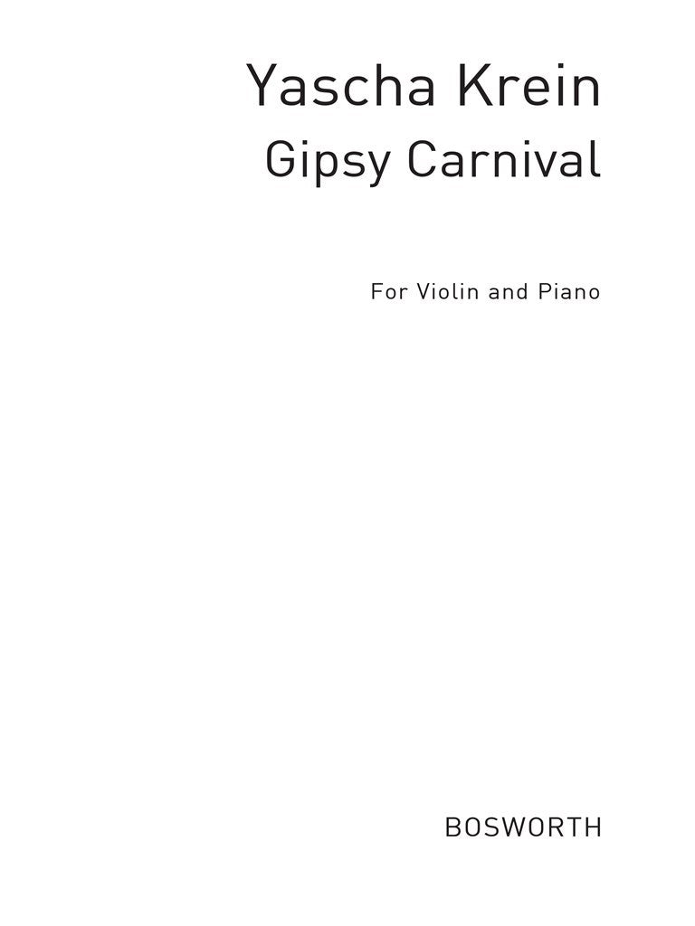 Krein: Gypsy Carnival
