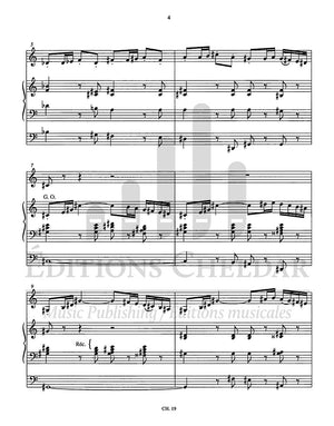 Bédard: Sonata No. 1 for Alto Saxophone and Organ