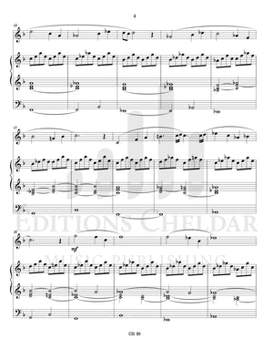 Bédard: Sonata No. 3 for Alto Saxophone and Organ