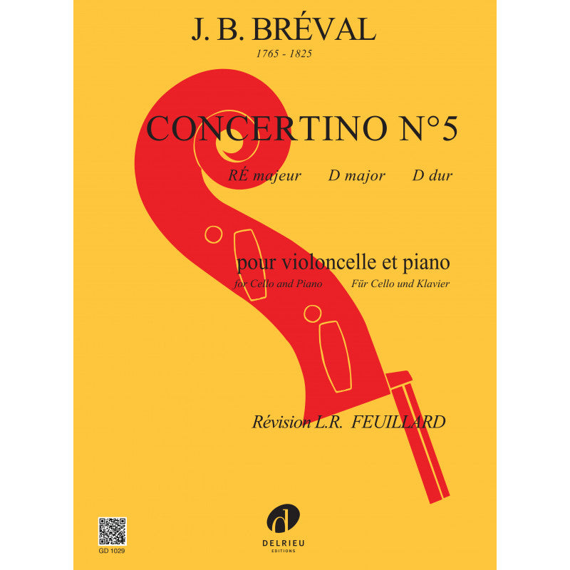 Bréval: Cello Concertino No. 5 in D Major