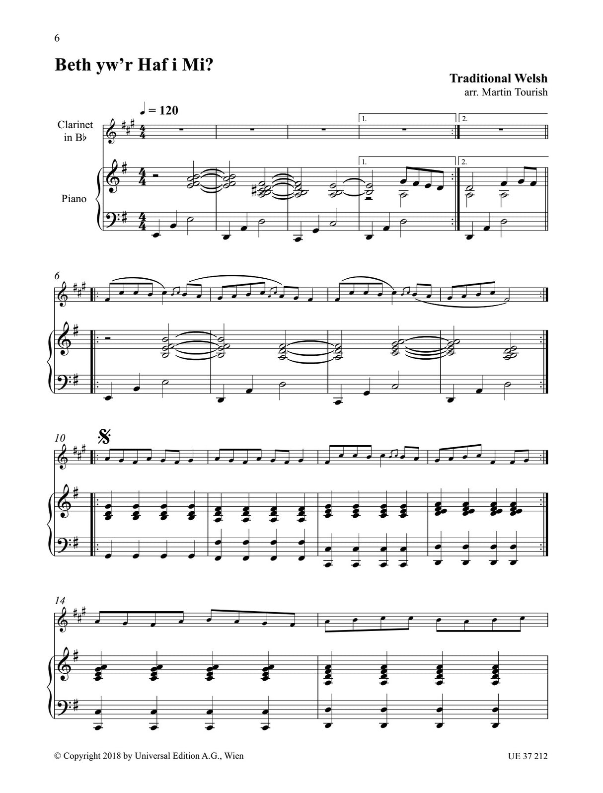 Celtic – Play Along Clarinet