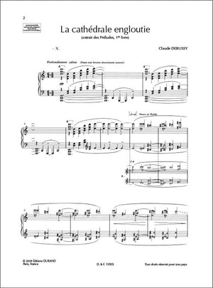 Debussy: La cathédrale engloutie