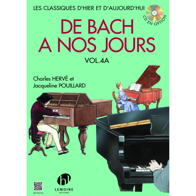 De Bach a nos jours Vol 1a Pno [CD]