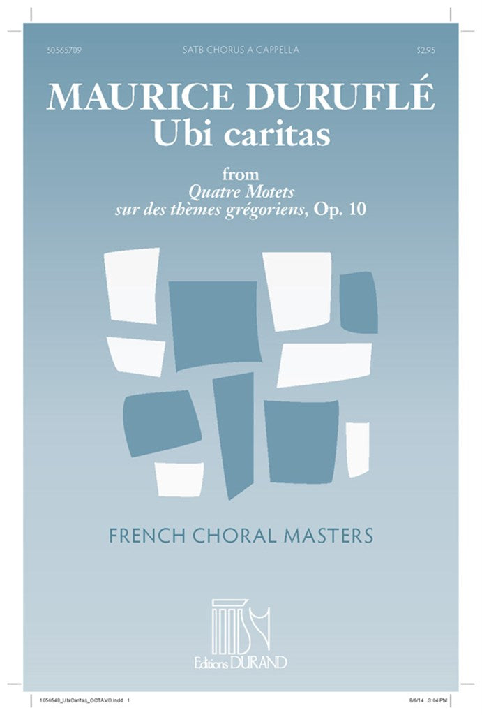 Duruflé: Ubi caritas, Op. 10, No. 1