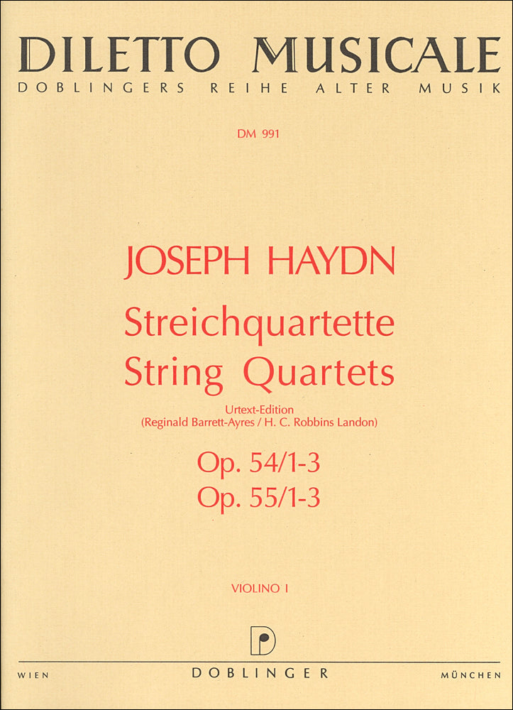 Haydn: String Quartets, Op. 54 & 55, Hob. III:57-62