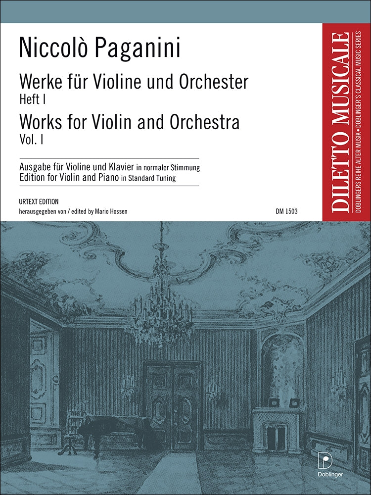 Paganini: Works for Violin and Orchestra - Volume 1