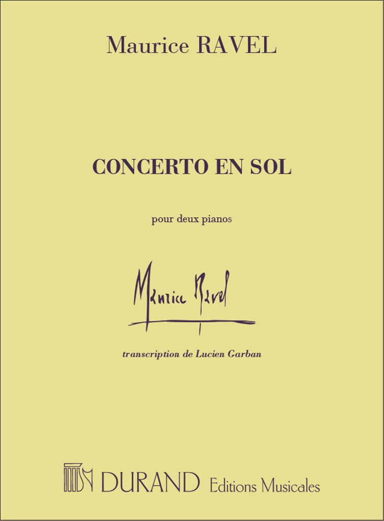 Ravel: Piano Concerto in G Major