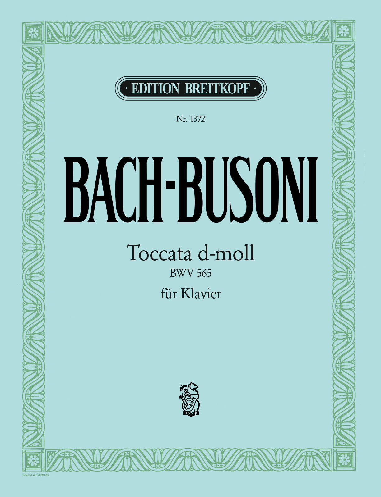 Bach-Busoni: Toccata in D Minor, BV B 29, No. 2