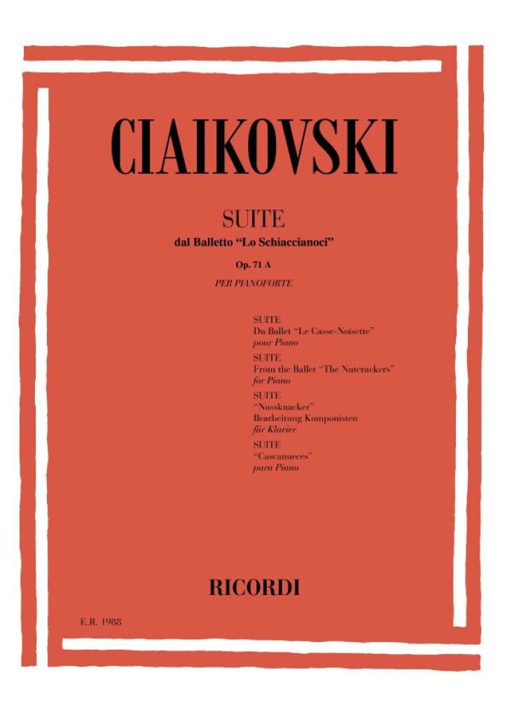 Tchaikovsky: Nutcracker Suite, Op. 71a (arr. for piano)