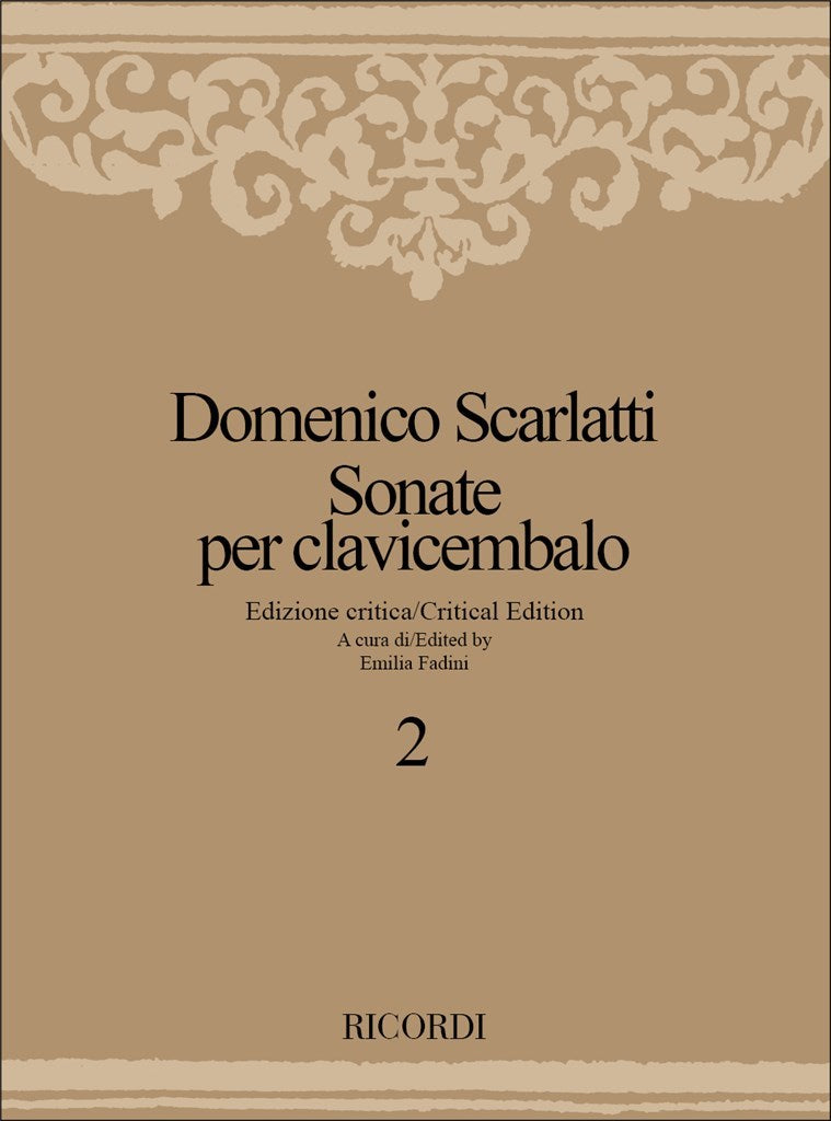 Scarlatti: Keyboard Sonatas - Volume 2 (K. 31, 90-93, 96, 98-138)