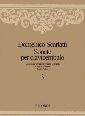 Scarlatti: Keyboard Sonatas - Volume 3 (K. 139-140, 148-201)