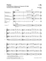 Pärt: Fratres (for recorder trio, percussion, and cello/viola da gamba)