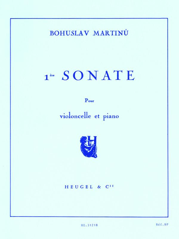 Martinů: Cello Sonata No. 1, H. 277