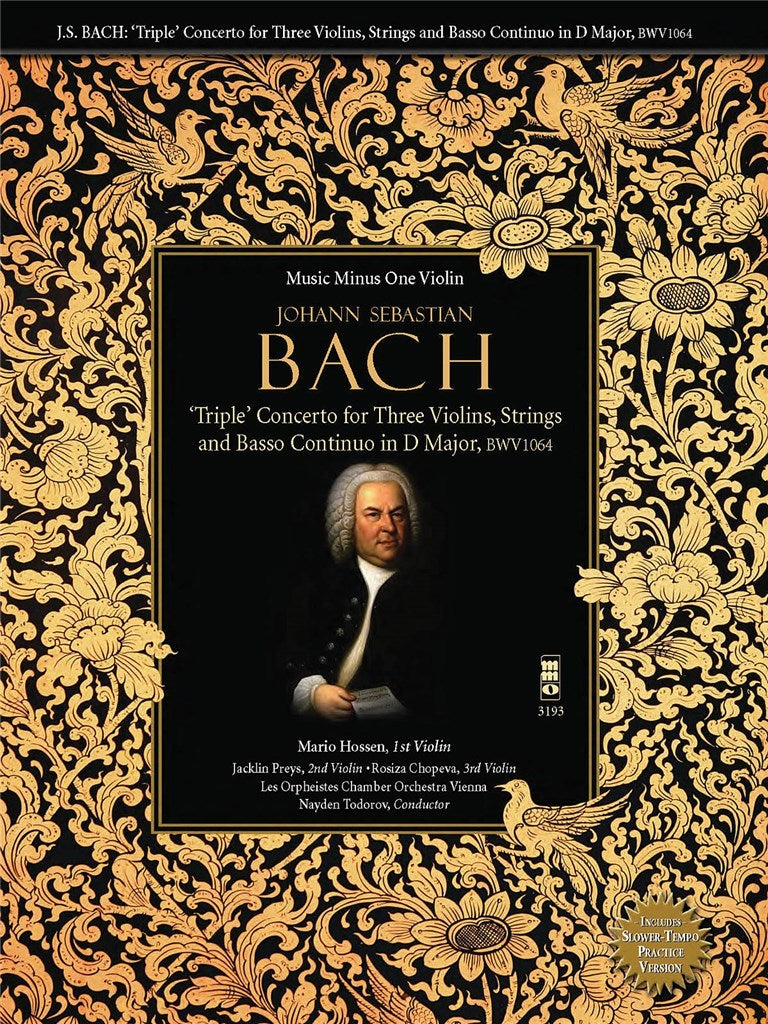 Bach: Concerto for 3 Violins in D Major, BWV 1064