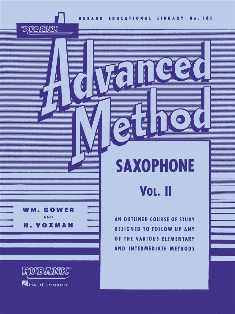 Advanced Method -Volume 2 (Saxophone)