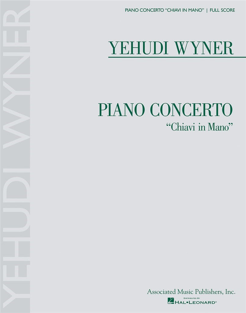 Wyner: Piano Concerto