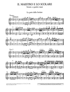 Haydn: Divertimento "Il maestro e lo scolare", Hob. XVIIa:1