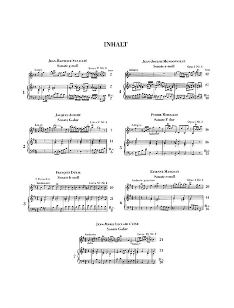 French Violin Music of the Baroque Era - Volume 1