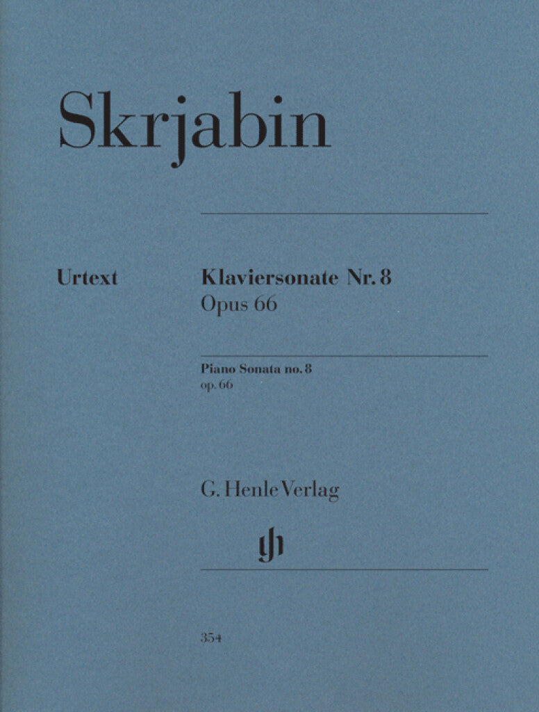 Scriabin: Piano Sonata No. 8, Op. 66
